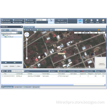 GPS Tracker Software Web Server with Email Function (TS20)